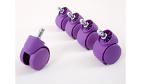 Roulettes violettes