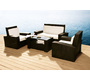 Salon de jardin BORA BORA - 2 fauteuils, 1 canap&eacute; 2 places & 1 table basse image 2