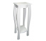 Sellette baroque blanche Louisa