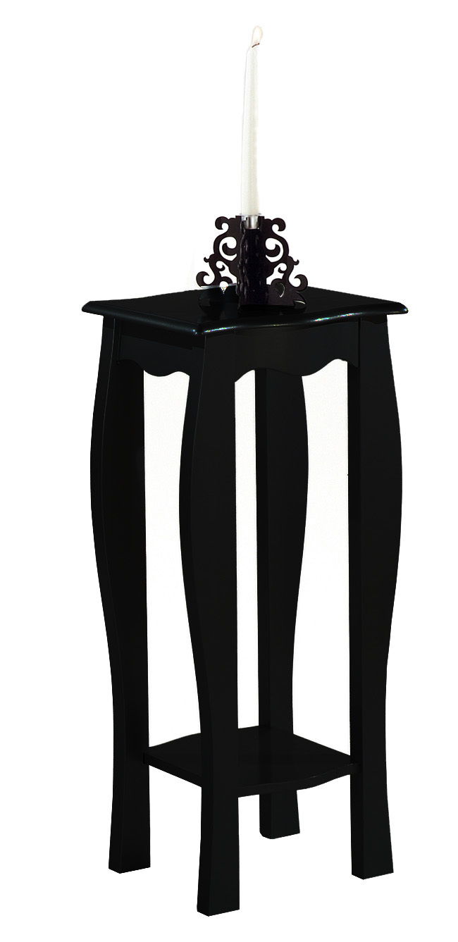 Sellette baroque noire Louisa
