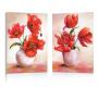 Set de 2 Tableaux design POPPIES image 1