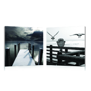 Set de 2 tableaux design SEASIDE image pub1