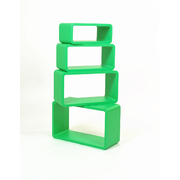Set de 4 &eacute;tag&egrave;res POP rectangle coloris vert image pub1