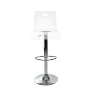 Sgabello da bar SATURNO plexiglas trasparente image pub1