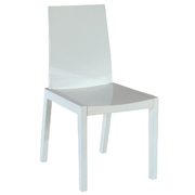 Silla de cocina/comedor de dise&ntilde;o NEW YORK color blanco image pub1