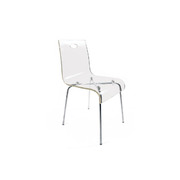 Silla de dise&ntilde;o Cindy transparente image pub1
