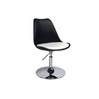 Silla Steevy de color negro giratoria y de altura regulable image pub1