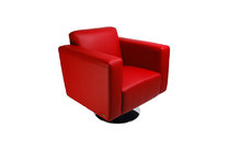 Sill&oacute;n Boston de color rojo Burdeos- giratorio image pub1