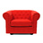 Sill&oacute;n Chesterfield color rojo image pub1