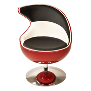 Sill&oacute;n de dise&ntilde;os FLAME rojo, negro y blanco  image pub1