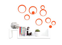 Stickers muraux 3D oranges BUBBLES