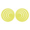 Stickers muraux 3D verts BUBBLES