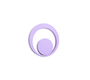 Stickers muraux 3D violets BUBBLES