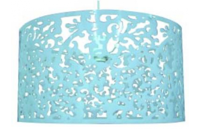 Suspension blanche moderne Oslo 46 cm