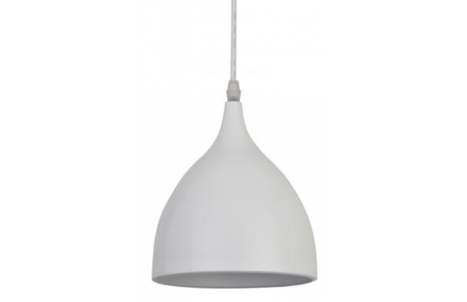 Suspension design m&eacute;tal blanc DROP 