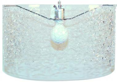 Suspension transparente moderne 46 cm Oslo