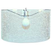 Suspension transparente moderne 46 cm Oslo