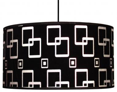 Suspension velours noir ALOA