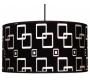 Suspension velours noir ALOA