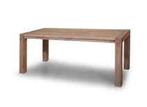 Table &agrave; manger design bois massif SIENNA