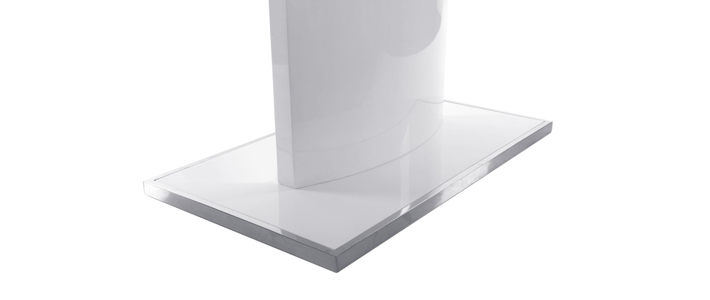 table design extensible blanche