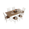 Table &agrave; manger extensible ch&ecirc;ne baroque SOFIA