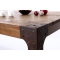Table &agrave; manger industrielle acier et bois MADISON