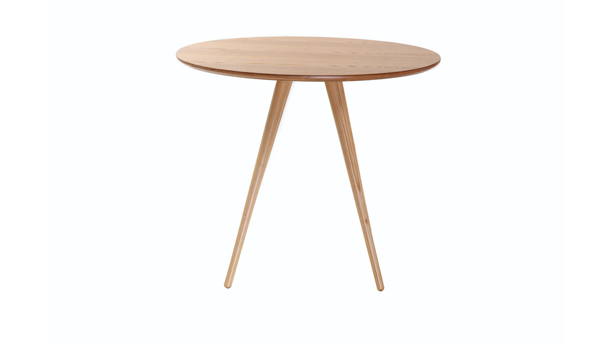 Table  manger ronde bois clair D90 cm ARTIK