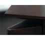 Table &agrave; rallonges / extensible PETER - Ch&ecirc;ne malaisien coloris wenge