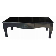 Table basse 1 tiroir - coloris noir LOUISA image pub1