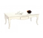 Table basse baroque blanche ROSALA