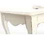 Table basse baroque blanche ROSALA
