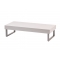 Table basse blanche laqu&eacute;e Morgan