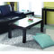 Table basse ch&ecirc;ne et verre tremp&eacute; d&eacute;poli JERRI image pub1