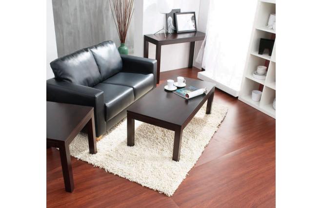 Table Basse - ch&ecirc;ne malaisien - JUNO coloris Wenge