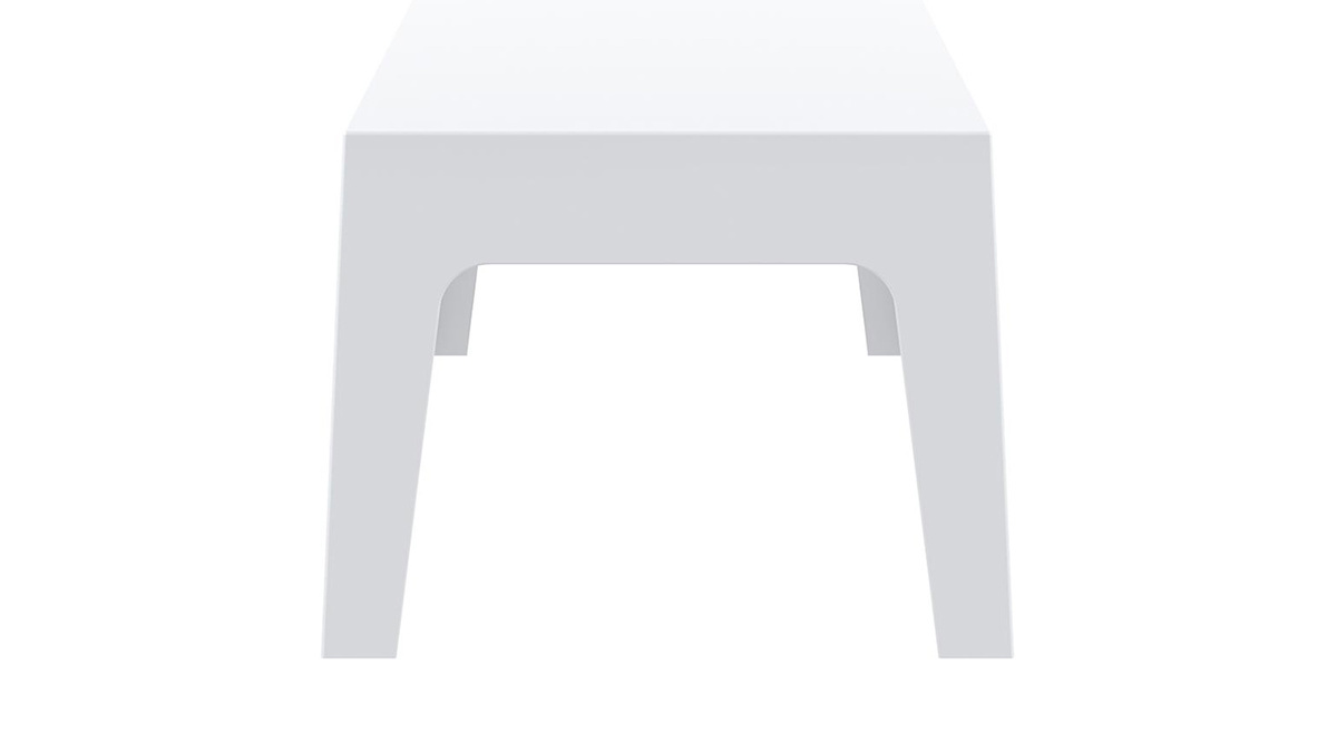 Table basse de jardin design blanc LALI