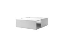 Table basse design blanc mat KELIO