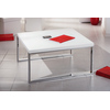 Table basse design laqu&eacute;e blanche ELLA