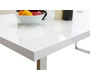 Table basse design laqu&eacute;e blanche HALIFAX
