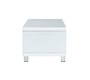 Table basse design laqu&eacute;e blanche ROXY