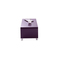 Table basse design laqu&eacute;e violette ROXY