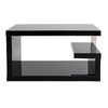 Table basse design noire REX