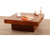 Table basse design plateaux ouvrants LAUREEN