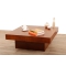 Table basse design plateaux ouvrants LAUREEN