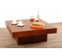 Table basse design plateaux ouvrants LAUREEN