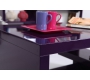 Table basse design violette REX