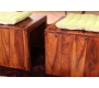 Table basse et deux tables basses gigognes en palissandre SIDNEY