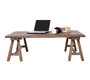Table basse industrielle bois ANTIQUA