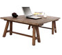 Table basse industrielle bois ANTIQUA