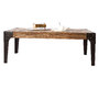 Table basse industrielle m&eacute;tal et bois MADISON